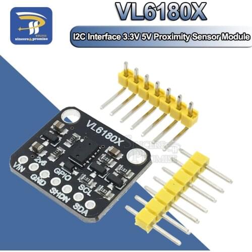 VL6180 VL6180X Range Finder Optical Ranging Sensor Module for Arduino I2C Interface 3.3V 5V gesture recognition