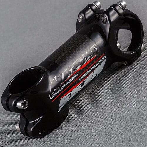NESSS Bicycle Stem Handlebar 31.8 mm fork 28.6mm Aluminum + 3k Carbon Mountain Bike Road Bike Parts 60/70/80/90/100/110/120mm