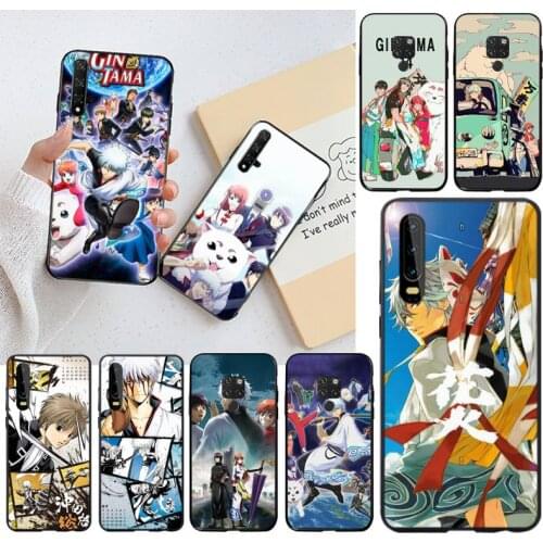 CUTEWANAN Cartoon Gintama Customer High Quality Phone Case for Huawei P40 P30 P20 lite Pro Mate 20 Pro P Smart 2019 prime