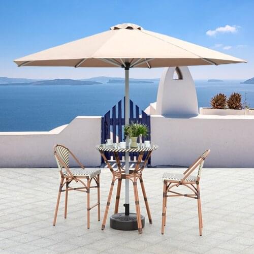 Parasol jardin exterieur Beach Umbrella Replacement Canopy Garden Patio umbrella 2 Meters Anti-UV Polyester Cloth Pool Outdoor