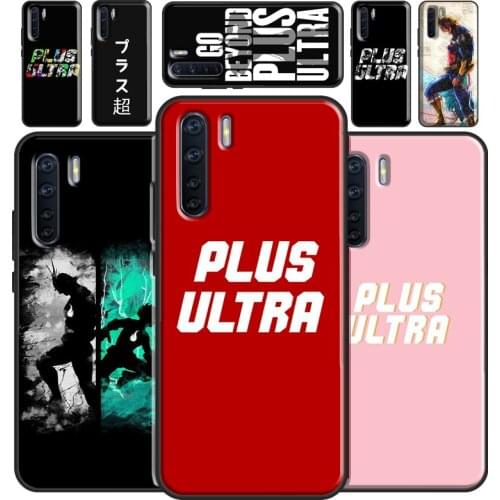 Plus Ultra My Hero Academia Case For OPPO A5 A9 2020 A31 A53 A52 A72 A15 A83 A91 A93 A1K A5S Find X3 Pro Reno2 Z Cover