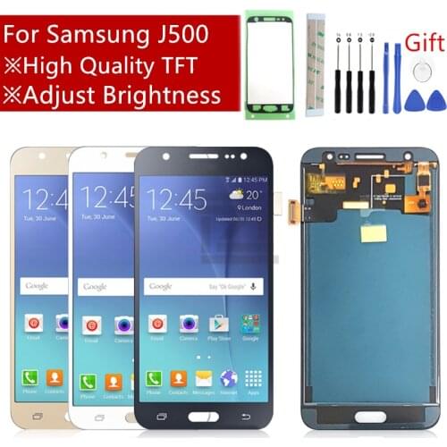 For Samsung Galaxy J5 display J500 2015 J500F J500FN J500M Touch Screen Digitizer Assembly Adjusted brightness repair parts