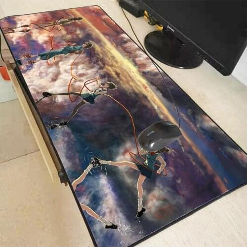 Your Name Anime RGB Gaming Mousepad XXL Large Mouse Pad LED Big Mouse Mat Computer Carpet with Backlight Mause Keyboard Desk Mat