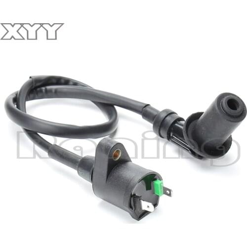 GY6 Motorcycle Ignition Coil Motorcycle High Pressure coil For GY6-50 GY6 50CC 125CC 150CC Engines Moped Scooter ATV Quad Black