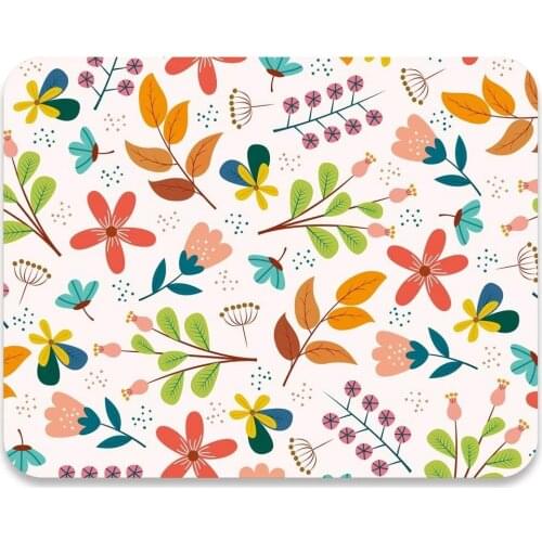 Mouse Pad Medium Mouse Mat Anti-Slip Base For PC Office Working Gaming, Wood Inspirational Word Table Mat