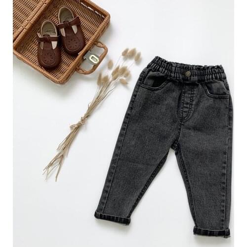 Baby Girls Legging Slim Casual Kids Denim Pants for Toddler Girls Clothing 4 Pockets Design Children Pants Warm Baby Clothes