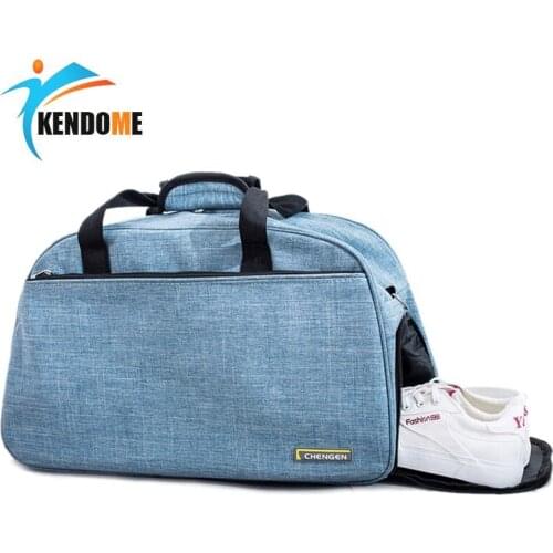 Fashion Nylon Waterproof Sports Gym Bag Professional women Men for the gym Fitness Bag yoga Luggage Training Shoulder handbags