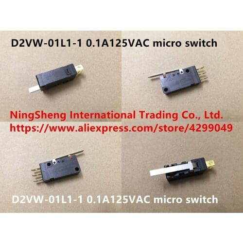 Original new 100% import D2VW-01L1-1 0.1A125VAC micro switch