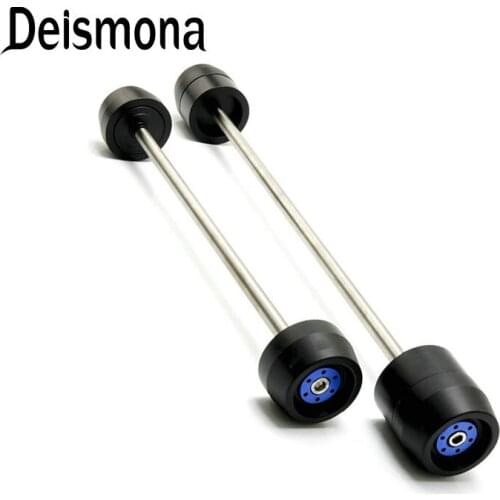 Motorcycle Front & Rear Axle Fork Crash Sliders Wheel Protector For Triumph Street Triple Daytona 675