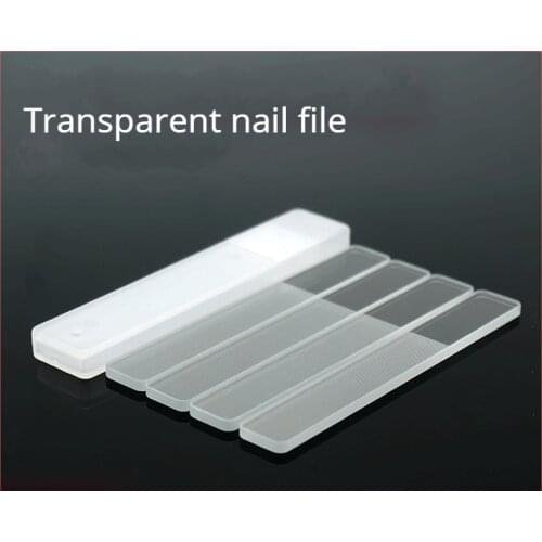 Professional Nail Files Nail Tools Transparent Nano Nail File Square Polishing Artifact Nano Polishing Strip Manicure Tools