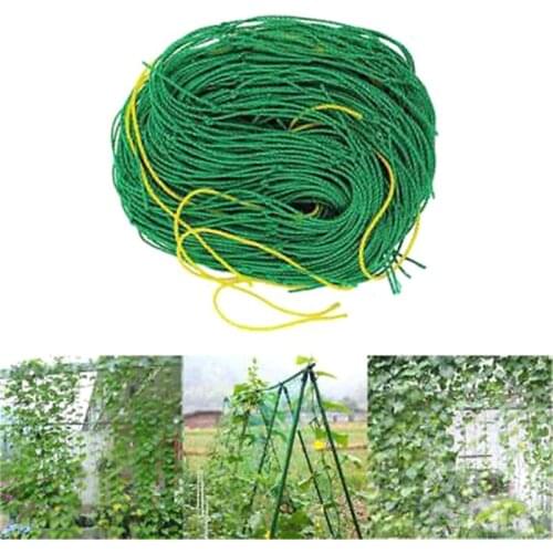 1pcs Garden Green Nylon Trellis Netting Support Climbing Bean Plant Nets Grow Fence