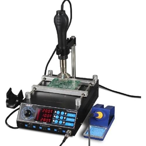 YIHUA 853AAA Heater Station Hot Air Stability Preheat Station Rework Preheating Machine