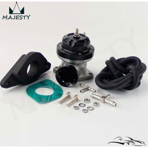 Turbo FV RZ RS Blow Off Valve BOV + Flange Adapter For Subaru WRX EJ20 EJ25
