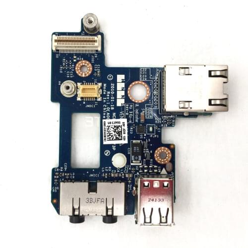 High quality for Latitude E6410 power board Ethernte LS-5473P CN-0KHKG5 power board audio USB Port board 100% fully tested