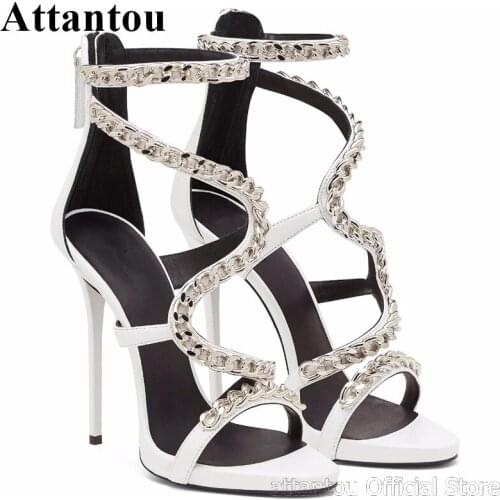 Plus size 35 to 45 Platform White Red Summer Dress Shoes Women Ankle Wrap Stiletto High Heel Sexy Wedding Shoes