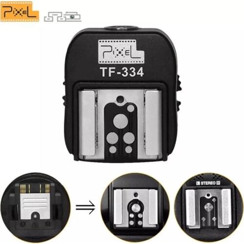 Pixel TF-334 Hot Shoe Adapter Converter For Sony A7 A7S A7SII A7R A7RII A7II NEX6 RX1 RX1R RX10 RX100II Mi Camera to Canon Nikon