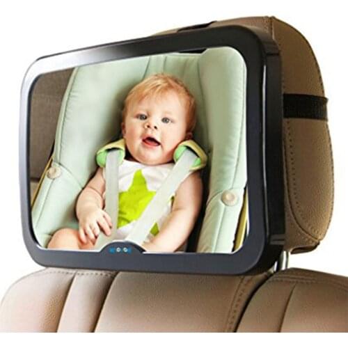 Car Rearview Mirror Car Safety Back Seat Mirror Adjustable Baby Facing View Rear Ward Child Infant Monitor Auto Products