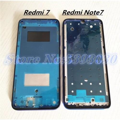 For Xiaomi Redmi Note 7 Redmi7 Housing Middle Frame Bezel Replacement Plate Cover Repair Parts