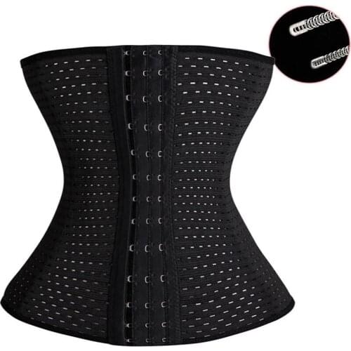 Women Waist Trainer Slimming Belt Sexy Body Shapers Modeling Steel Boned Postpartum Plus Size Bustiers Corsets Underwear