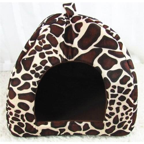 Dog House Cat House Pet House Yurt Strawberry House Warm Comfortable Tent Dog CageSuitable for Small and Medium Dogs Cats Pets