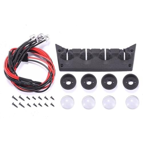 FBIL-for MN86S MN86 MN86KS MN86K MN G500 RC Car RC Car LED Roof Lamp Lights Bar Spotlight Decoration Accessories Parts