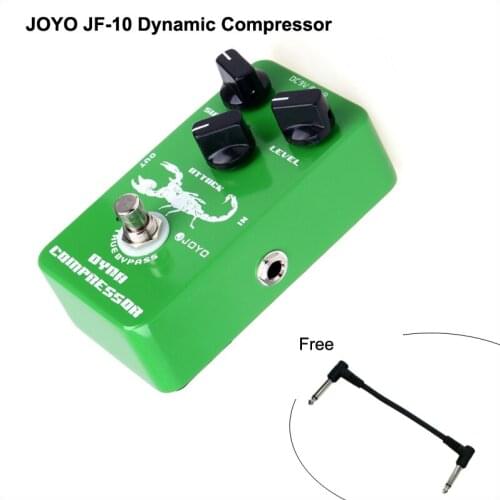 JOYO JF-10 Dynamic Compressor guitar effect pedal reduce the redundant dynamic ensure your Performance true brpass free shipping