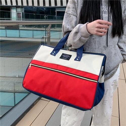 Summer New Sports Gym Bag Oxford Cloth Waterproof Large-capacity Travel Bags Casual Lightweight Handbags 2021