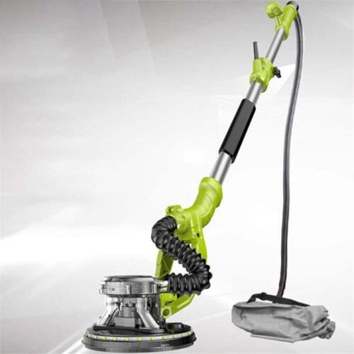 220V Wall Sanding Machine Dust-free Wall Grinder Long Pole Wall Grinding Machine With Self-priming Dust Collection,LED Light