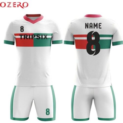 New design dye sublimation soccer jerseys cheap