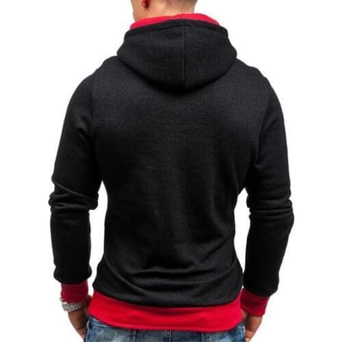2019 Hot new mens sportswear jacket mens hoodies winter warm high-quality cotton self-cultivation zipper 3d hoodies sweatshirt