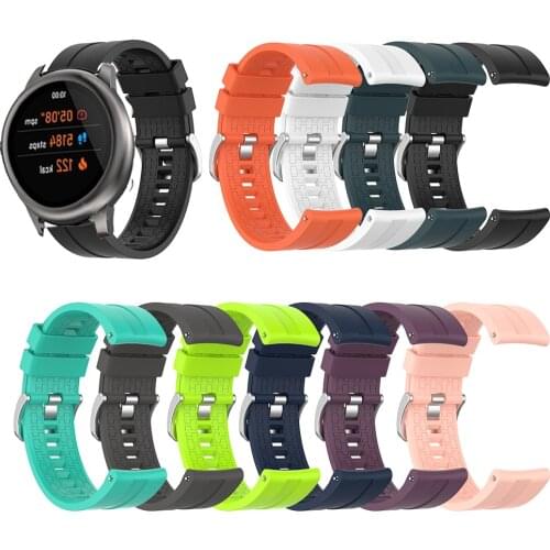 Silicone Strap for Haylou Solar LS05 Smart Watch Sport WristBand Bracelet for XiaoMi Watch color /Amazfit GTR 47mm Watchband