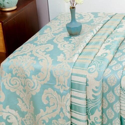 Thickened Retro Chenille Fabric Smooth Texture Soft Drape Sofa Cushion Sofa Cover Large Jacquard Pillow Fabrics Sewing Material