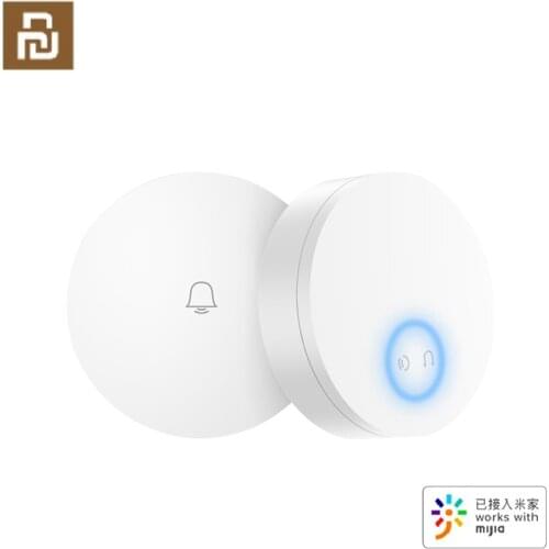 Youpin Linptech WIFI Self-power-generating Wireless Doorbell Work For Mijia APP Smart Control Memory Function AC 110-240V