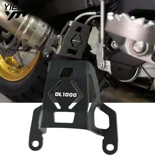 For Suzuki DL1000 V-Strom 1000 Vstrom 1000 2014-2020 Motorcycle Exhaust Air Vane Valve guard Cover Protector Brushed Aluminum