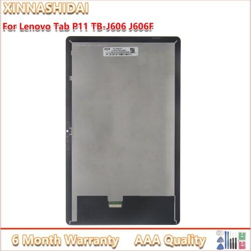 11" LCD Display For Lenovo Tab P11 TB-J606F TB-J606N TB-J606L LCD Display Touch Screen Digitizer Assembly Replacement