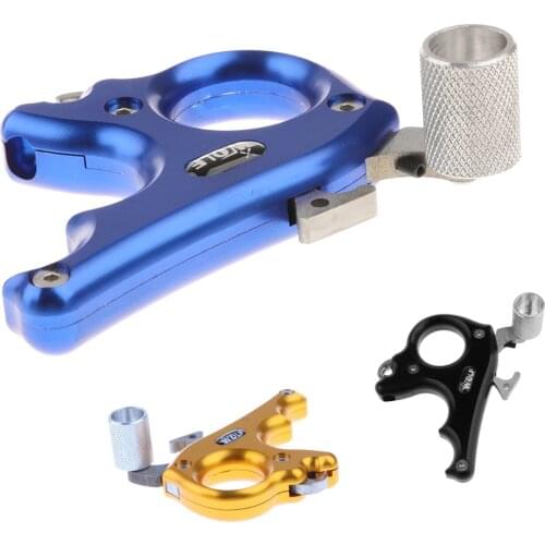 3 Finger Archery Compound Bow Thumb Release Aid Caliper Three Colors Screwdrivers Included