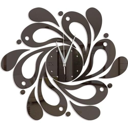 3d Diy Stickers Wall Clocks Home Decoration Mirror Acrylic Sticker Furniture Modern Style Mirror Art Design Horloge Horloge Z17