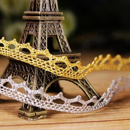 #717 dog tooth edge jagged green onions Embroidered Net Lace Trim nonelastic lace Ribbon Sewing Trimmings Appliques Tape