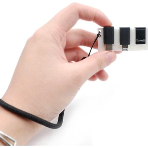 DJI Osmo Pocket Storage Case Clip For Lightning Typc c Plug Handle Gimbal Expansion Accessories Spare Parts