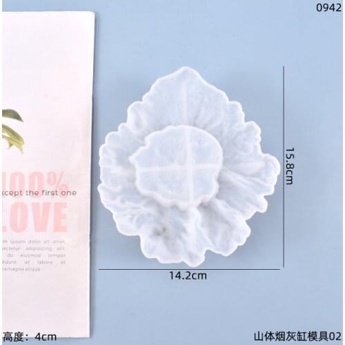 Diy Crystal Drop Silicone Mold Creative Mountain Ashtray