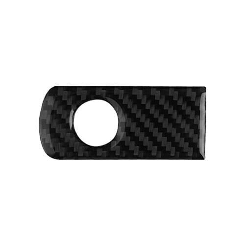 For Audi A4 B7 2005-2008 Car Interior Decoration Carbon Fiber Storage Switch Handle Panel Sticker Cover Car Styling Accessories