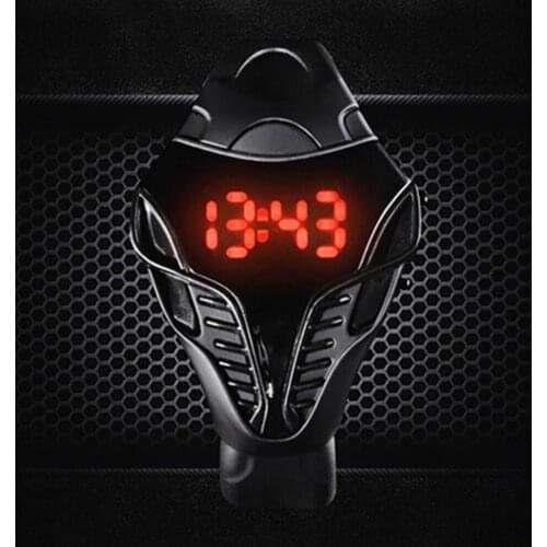 Triangle Dial Electronic Gift Cool Children Unisex Silicone Valentines Day Reminder Wristwatch Led Sport Digital Watch Calendar