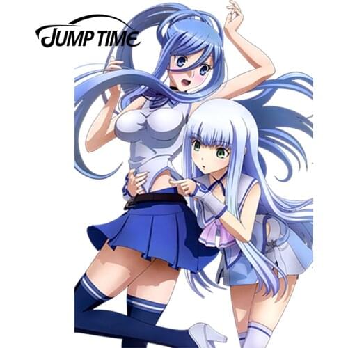 JumpTime 13cm x 8.9cm Cute Takao IonaAnime Vinyl Car Sticker for Window Bumper Car Sticker Sexy Graphic