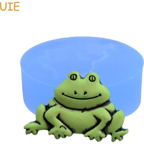 JYL074U Frog Silicone Mold Halloween Molds Crafting Moulds Polymer Clay Mold Wax Moulds 26mm - Jewelry Mould