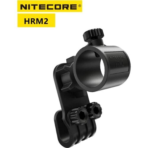 NITECORE HRM2 Glare Flashlight Helmet Light Bracket Specially Designed for Duty Operations Fire Fighting and Rescue