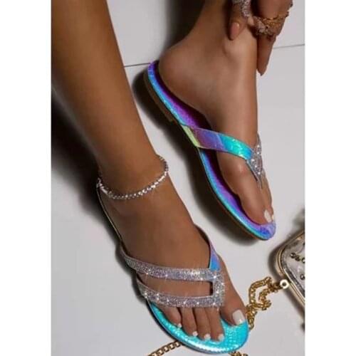 Fashion high quality leopard print comfortable outdoor plus size beach female slippers New summer flat bottom womens slippers