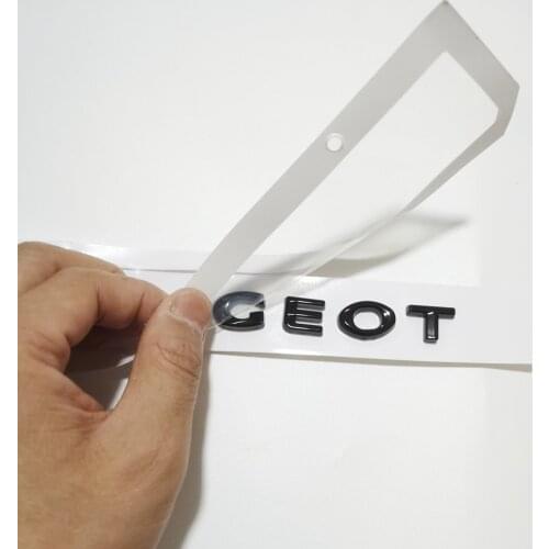 For Peugeot Sticker PEUGEOT Hood Sticker Rear Trunk Sticker for Peugeot 3008 308 508 5008 208 2008 408 207 306 206 301 GT Line