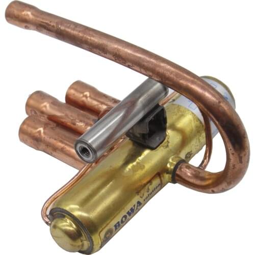 2HP reversing valves used air source heat pump air conditioner as liquid line key component to shift freon flow direction