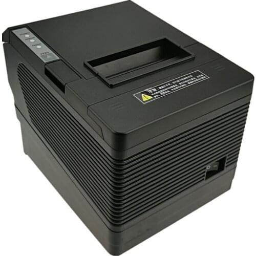 Wholesale 12PCS 80mm Receipt Printer USB Ethernet Serial Three Ports Are Integrated In One Printer Automatic Cutting