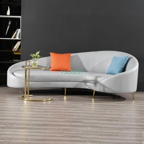 Modern Nordic Style Pink Grey Velvet Sofa Chair For Beauty Salon Family Living Room Hotel Lobby Sofa